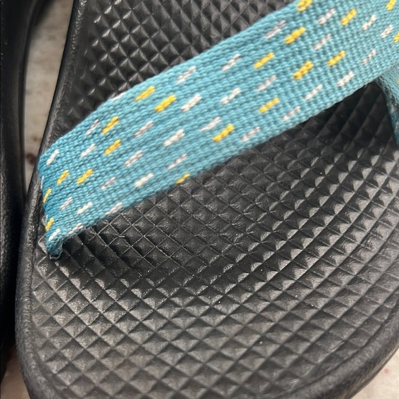 Chaco Teal and Black Sandals - Picture 4 of 7